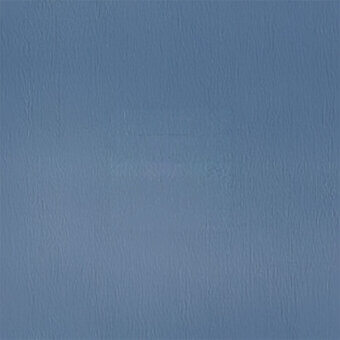 Muted blue-gray textured wall with subtle vertical striations and a faint horizontal line, exhibiting a sand-like, uneven surface quality.